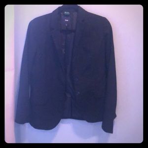 Black tuxedo style blazer